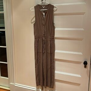 Splendid XS brown one-piece pant jumper